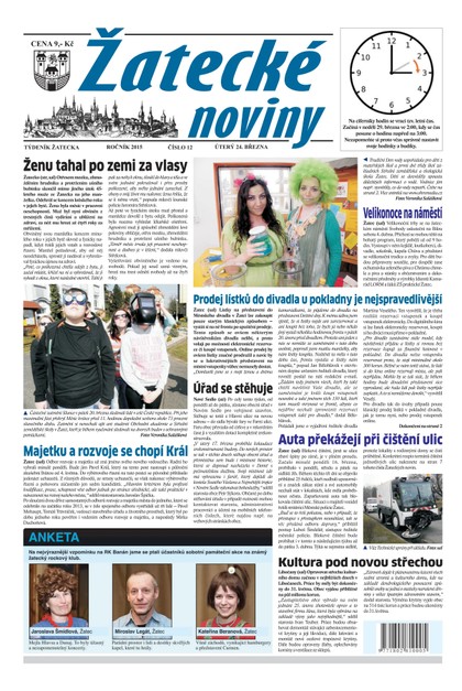 E-magazín Žatecké noviny 12/2015 - Ohře Media