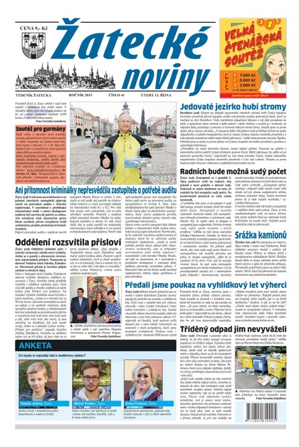 E-magazín Žatecké noviny 41/2015 - Ohře Media