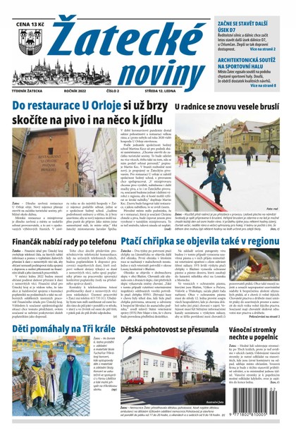 E-magazín Žatecké noviny 02/2022 - Ohře Media