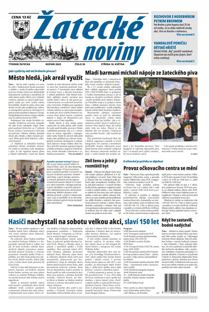 E-magazín Žatecké noviny 20/2022 - Ohře Media