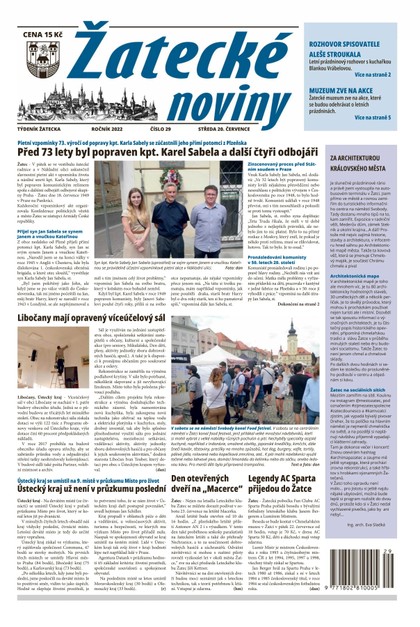 E-magazín Žatecké noviny 29/2022 - Ohře Media