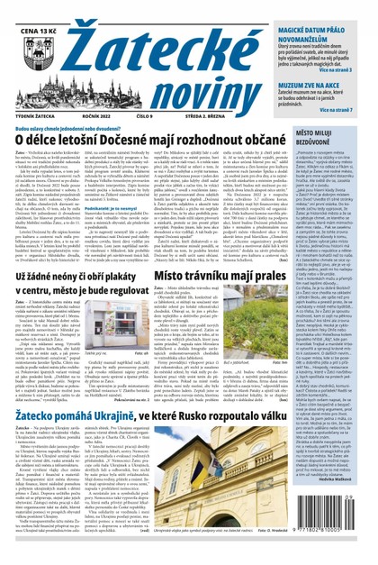 E-magazín Žatecké noviny 09/2022 - Ohře Media