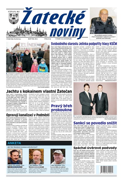 E-magazín Žatecké noviny 46/2014 - Ohře Media