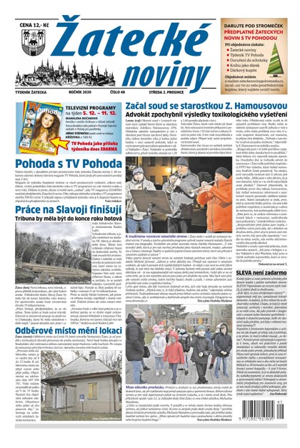 E-magazín Žatecké noviny 48/2020 - Ohře Media