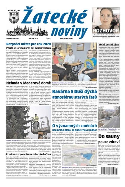 E-magazín Žatecké noviny 2/2020 - Ohře Media