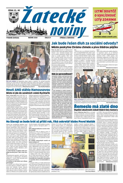 E-magazín Žatecké noviny 27/2020 - Ohře Media