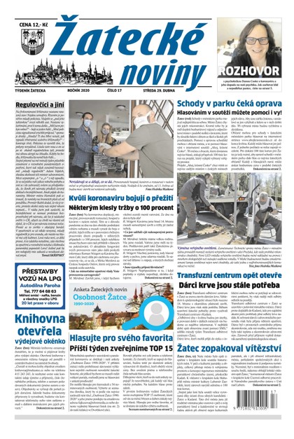 E-magazín Žatecké noviny 17/2020 - Ohře Media