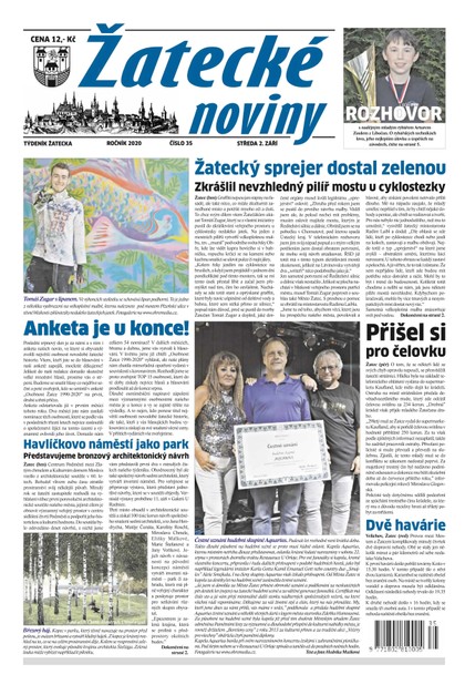 E-magazín Žatecké noviny 35/2020 - Ohře Media