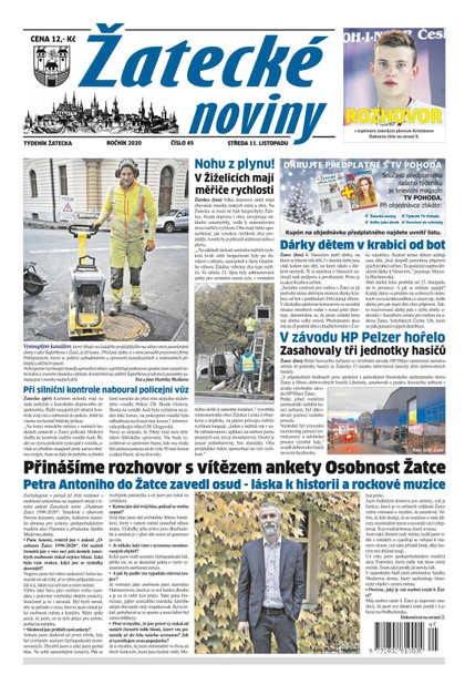 E-magazín Žatecké noviny 45/2020 - Ohře Media