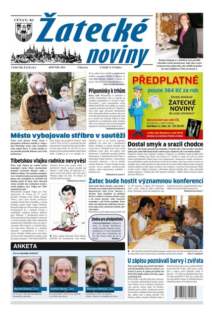 E-magazín Žatecké noviny 6/2016 - Ohře Media