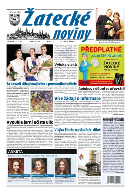 E-magazín Žatecké noviny 11/2016 - Ohře Media