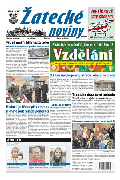 E-magazín Žatecké noviny 43/2017 - Ohře Media