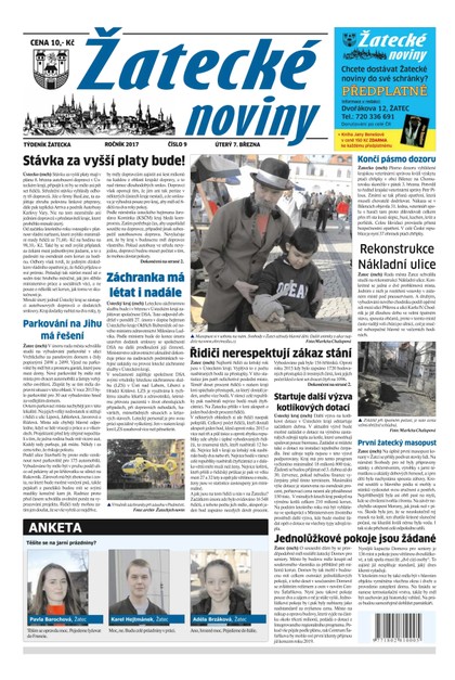 E-magazín Žatecké noviny 9/2017 - Ohře Media