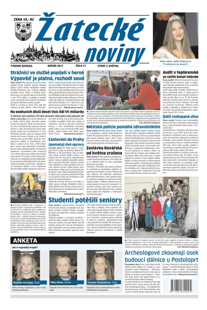 E-magazín Žatecké noviny 17/2017 - Ohře Media