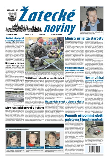 E-magazín Žatecké noviny 16/2017 - Ohře Media