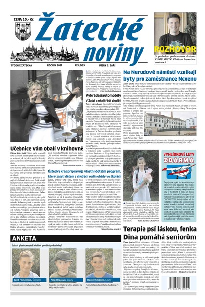 E-magazín Žatecké noviny 35/2017 - Ohře Media