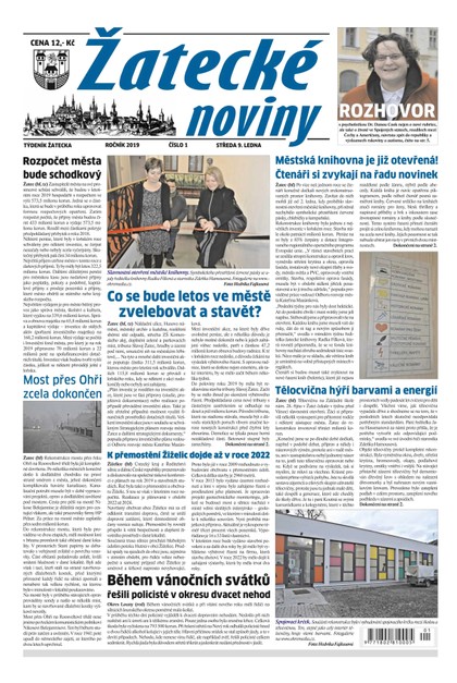 E-magazín Žatecké noviny 1/2019 - Ohře Media