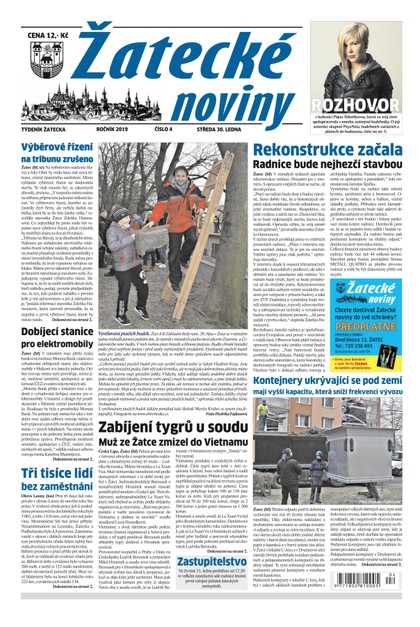 E-magazín Žatecké noviny 4/2019 - Ohře Media