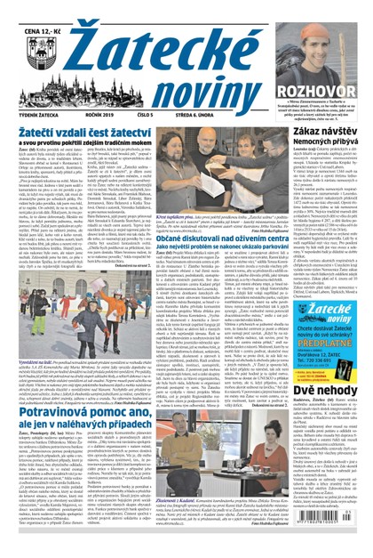 E-magazín Žatecké noviny 5/2019 - Ohře Media