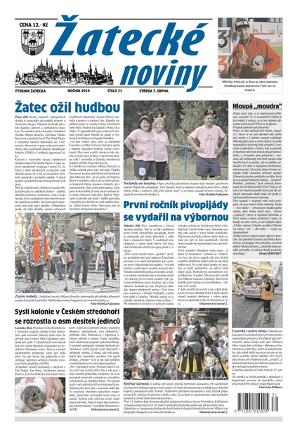 E-magazín Žatecké noviny 31/2019 - Ohře Media