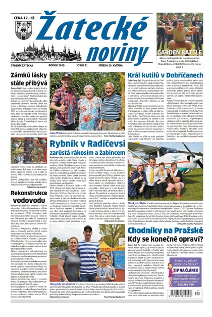 E-magazín Žatecké noviny 21/2019 - Ohře Media