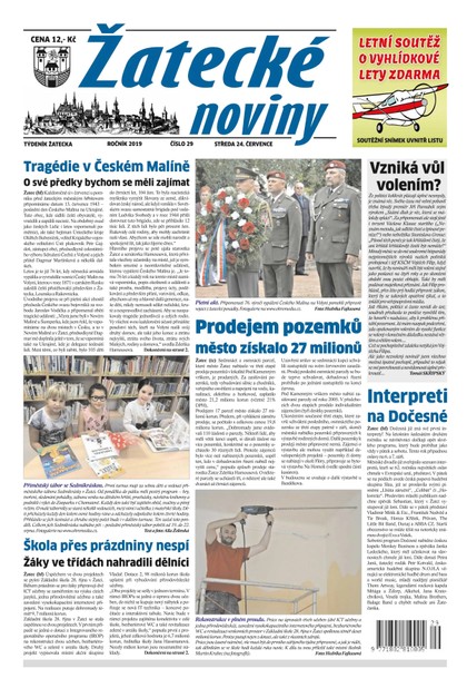 E-magazín Žatecké noviny 29/2019 - Ohře Media