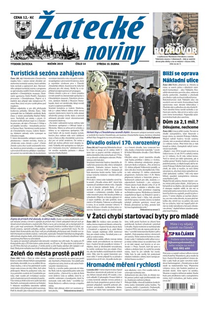 E-magazín Žatecké noviny 14/2019 - Ohře Media