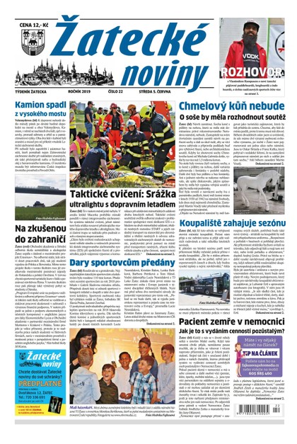 E-magazín Žatecké noviny 22/2019 - Ohře Media