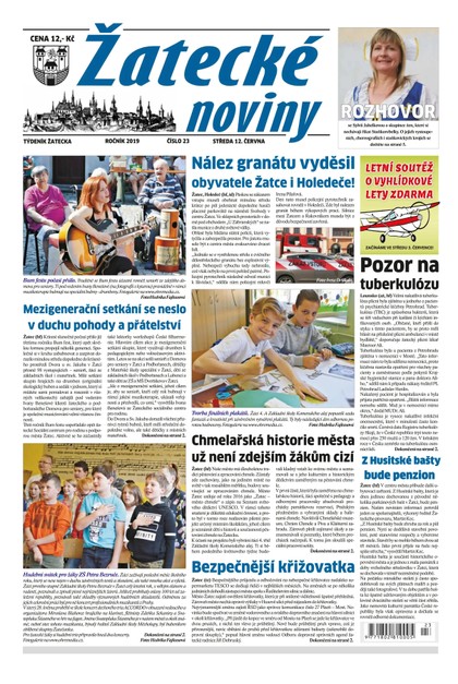 E-magazín Žatecké noviny 23/2019 - Ohře Media