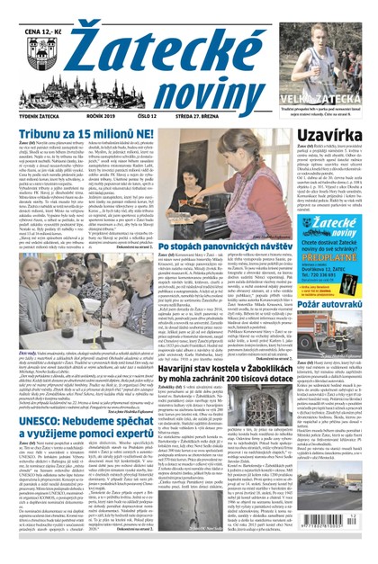 E-magazín Žatecké noviny 12/2019 - Ohře Media