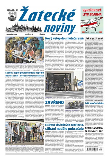 E-magazín Žatecké noviny 32/2018 - Ohře Media