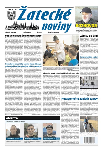 E-magazín Žatecké noviny 10/2018 - Ohře Media