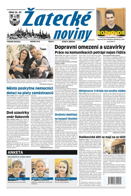 E-magazín Žatecké noviny 9/2018 - Ohře Media