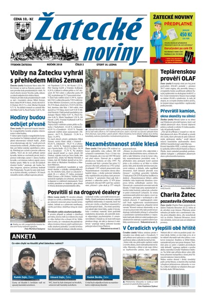 E-magazín Žatecké noviny 2/2018 - Ohře Media