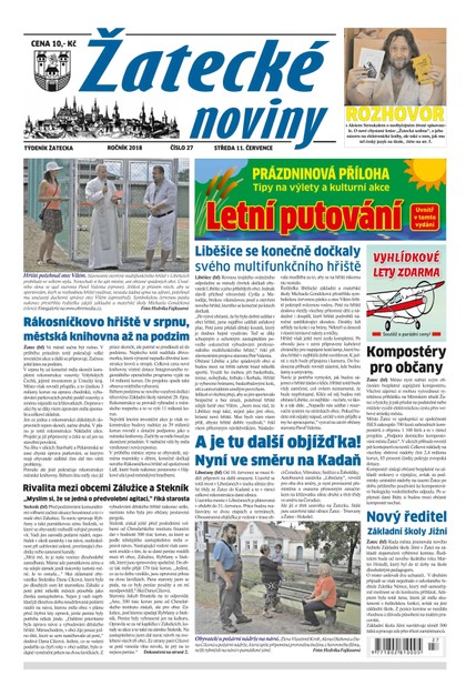 E-magazín Žatecké noviny 27/2018 - Ohře Media