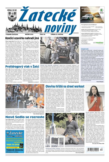 E-magazín Žatecké noviny 20/2018 - Ohře Media