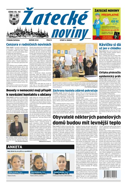 E-magazín Žatecké noviny 5/2018 - Ohře Media