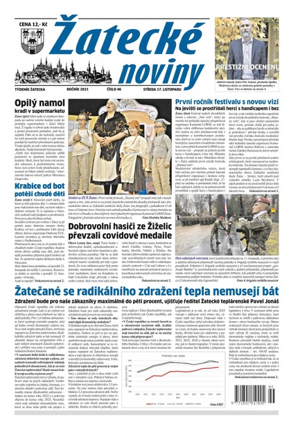 E-magazín Žatecké noviny 46/2021 - Ohře Media