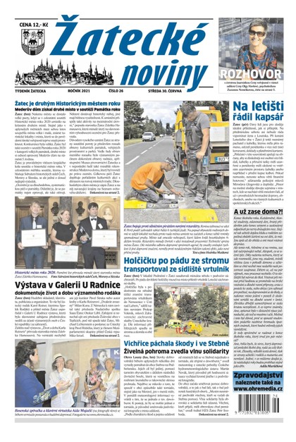 E-magazín Žatecké noviny 26/2021 - Ohře Media