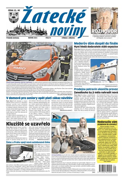 E-magazín Žatecké noviny 9/2021 - Ohře Media