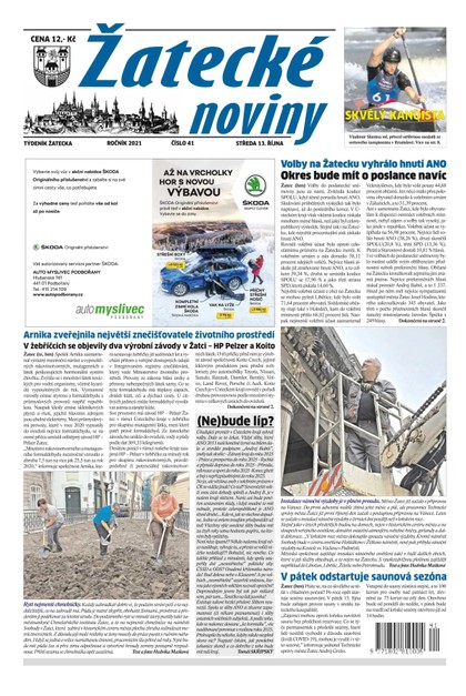 E-magazín Žatecké noviny 41/2021 - Ohře Media