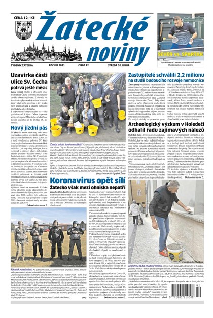 E-magazín Žatecké noviny 42/2021 - Ohře Media