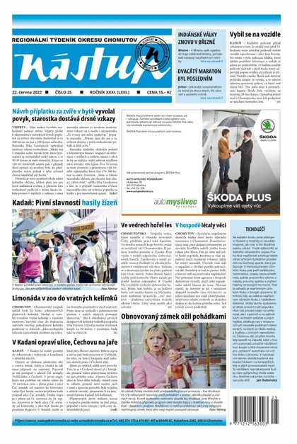 E-magazín Nástup 25/2022 - Ohře Media