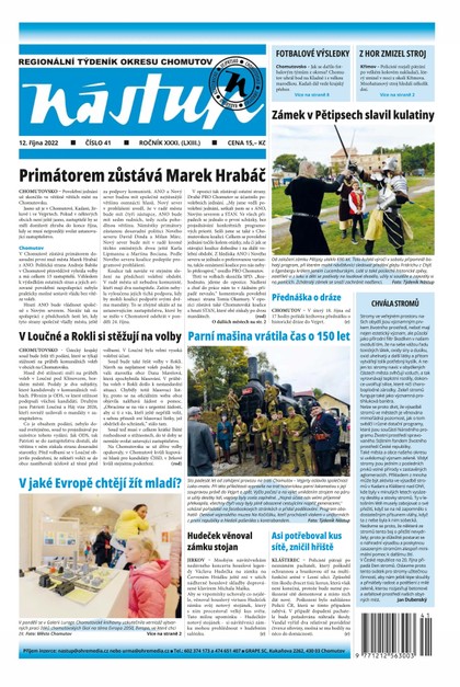 E-magazín Nástup 41/2022 - Ohře Media