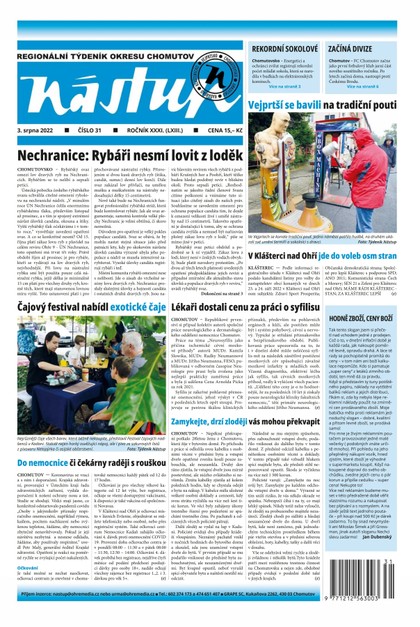 E-magazín Nástup 31/2022 - Ohře Media