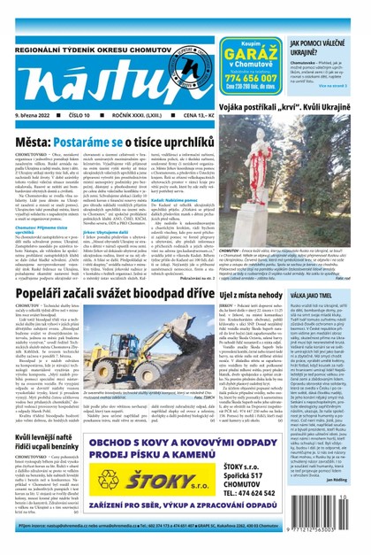 E-magazín Nástup 10/2022 - Ohře Media