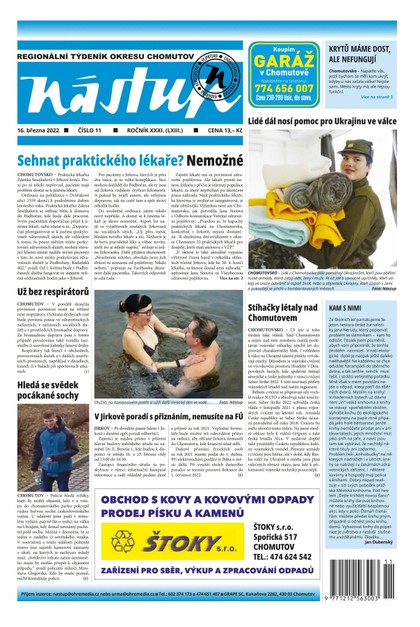 E-magazín Nástup 11/2022 - Ohře Media