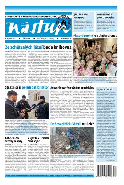 E-magazín Nástup 14/2022 - Ohře Media