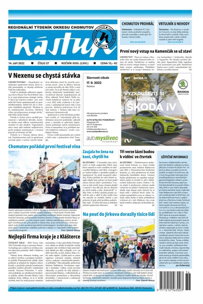 E-magazín Nástup 37/2022 - Ohře Media