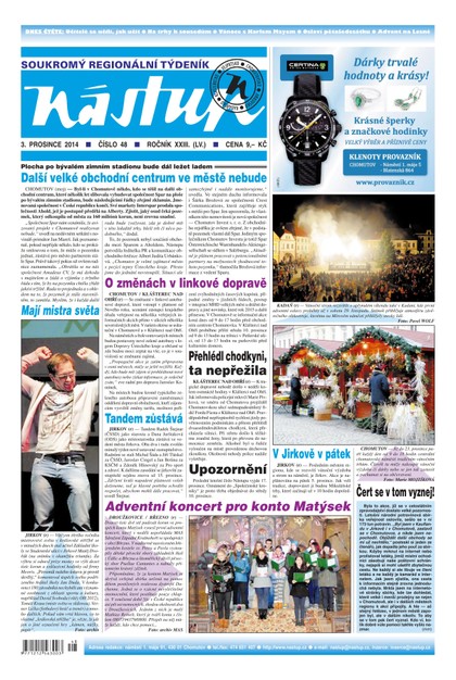 E-magazín Nástup 48/2014 - Ohře Media